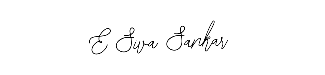 Make a short E Siva Sankar signature style. Manage your documents anywhere anytime using Bearetta-2O07w. Create and add eSignatures, submit forms, share and send files easily. E Siva Sankar signature style 12 images and pictures png