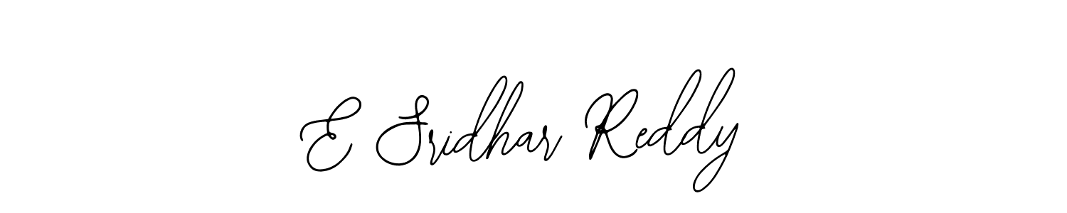 if you are searching for the best signature style for your name E Sridhar Reddy. so please give up your signature search. here we have designed multiple signature styles  using Bearetta-2O07w. E Sridhar Reddy signature style 12 images and pictures png