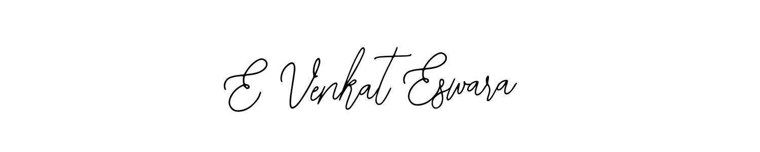 Use a signature maker to create a handwritten signature online. With this signature software, you can design (Bearetta-2O07w) your own signature for name E Venkat Eswara. E Venkat Eswara signature style 12 images and pictures png