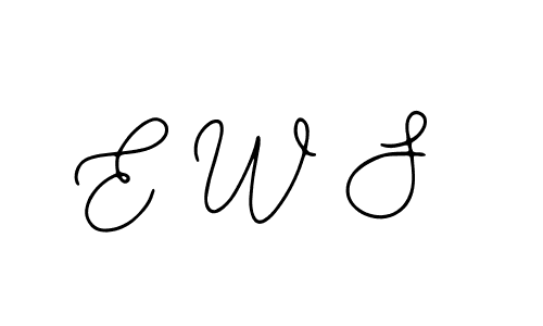 It looks lik you need a new signature style for name E W S. Design unique handwritten (Bearetta-2O07w) signature with our free signature maker in just a few clicks. E W S signature style 12 images and pictures png