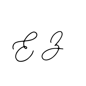 E Z stylish signature style. Best Handwritten Sign (Bearetta-2O07w) for my name. Handwritten Signature Collection Ideas for my name E Z. E Z signature style 12 images and pictures png