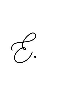 Design your own signature with our free online signature maker. With this signature software, you can create a handwritten (Bearetta-2O07w) signature for name E.. E. signature style 12 images and pictures png