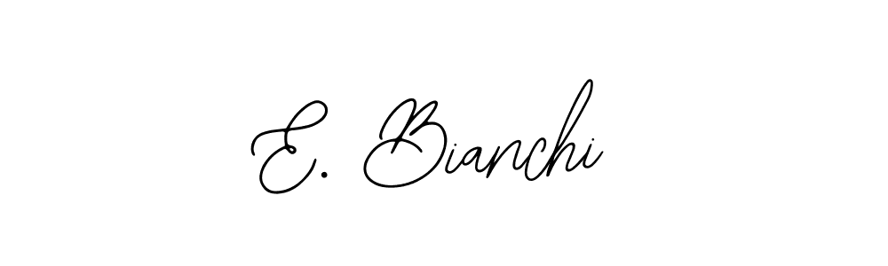 Also we have E. Bianchi name is the best signature style. Create professional handwritten signature collection using Bearetta-2O07w autograph style. E. Bianchi signature style 12 images and pictures png
