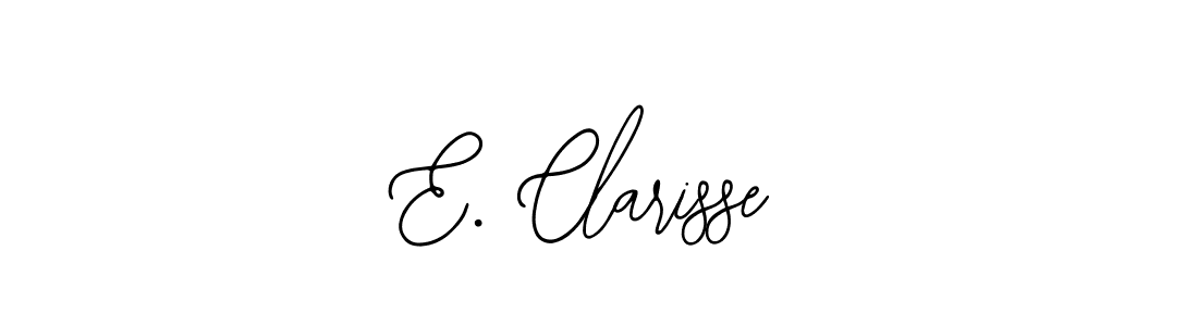 Best and Professional Signature Style for E. Clarisse. Bearetta-2O07w Best Signature Style Collection. E. Clarisse signature style 12 images and pictures png