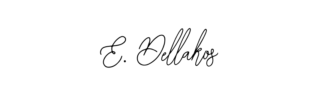 Also we have E. Dellakos name is the best signature style. Create professional handwritten signature collection using Bearetta-2O07w autograph style. E. Dellakos signature style 12 images and pictures png