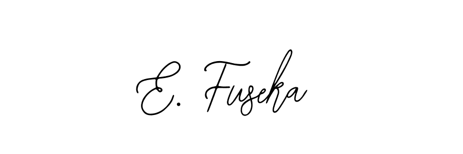 How to Draw E. Fuseka signature style? Bearetta-2O07w is a latest design signature styles for name E. Fuseka. E. Fuseka signature style 12 images and pictures png