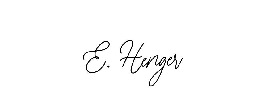 How to make E. Henger signature? Bearetta-2O07w is a professional autograph style. Create handwritten signature for E. Henger name. E. Henger signature style 12 images and pictures png