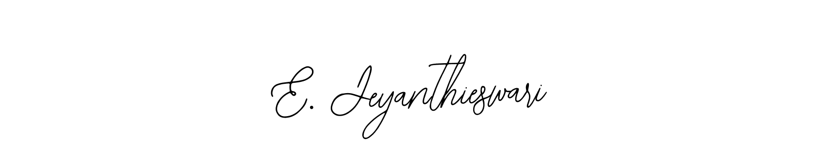 Also You can easily find your signature by using the search form. We will create E. Jeyanthieswari name handwritten signature images for you free of cost using Bearetta-2O07w sign style. E. Jeyanthieswari signature style 12 images and pictures png