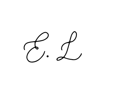 E. L stylish signature style. Best Handwritten Sign (Bearetta-2O07w) for my name. Handwritten Signature Collection Ideas for my name E. L. E. L signature style 12 images and pictures png