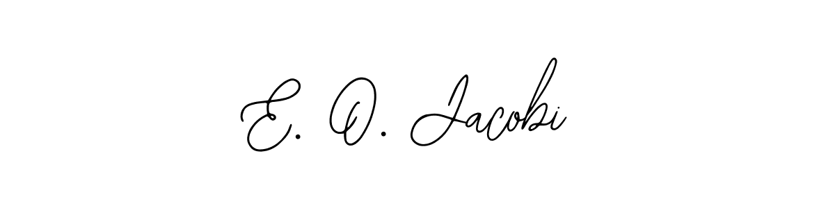 It looks lik you need a new signature style for name E. O. Jacobi. Design unique handwritten (Bearetta-2O07w) signature with our free signature maker in just a few clicks. E. O. Jacobi signature style 12 images and pictures png