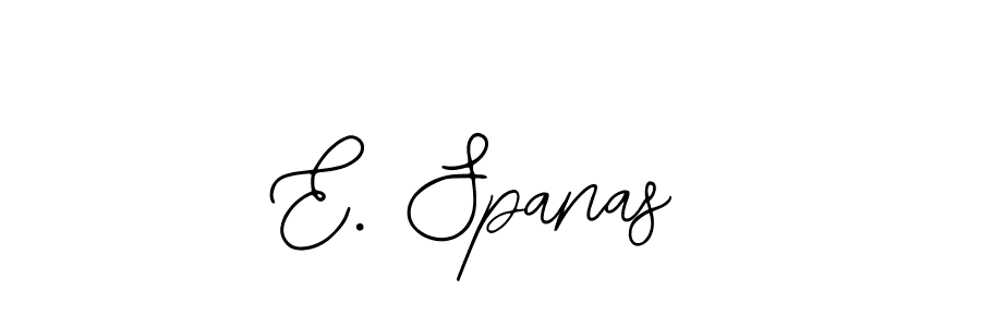 Make a short E. Spanas signature style. Manage your documents anywhere anytime using Bearetta-2O07w. Create and add eSignatures, submit forms, share and send files easily. E. Spanas signature style 12 images and pictures png