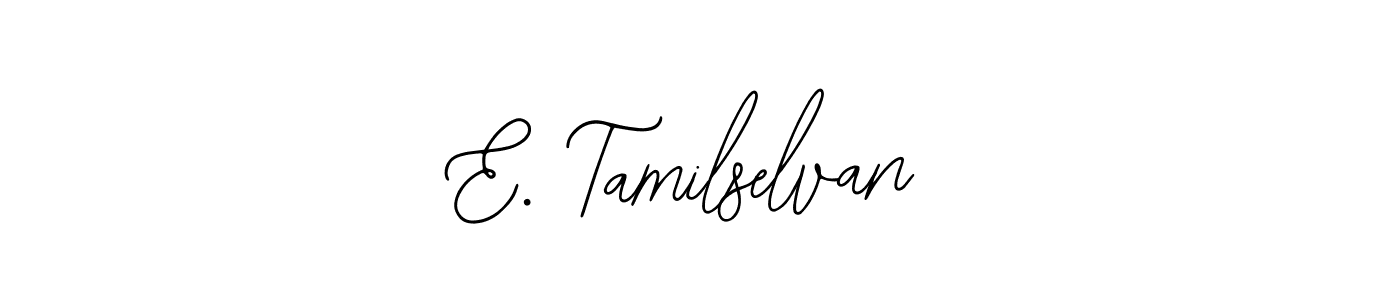 Make a beautiful signature design for name E. Tamilselvan. With this signature (Bearetta-2O07w) style, you can create a handwritten signature for free. E. Tamilselvan signature style 12 images and pictures png