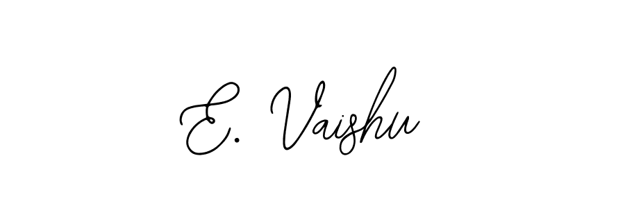 How to Draw E. Vaishu signature style? Bearetta-2O07w is a latest design signature styles for name E. Vaishu. E. Vaishu signature style 12 images and pictures png