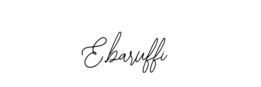 Make a beautiful signature design for name E.baruffi. Use this online signature maker to create a handwritten signature for free. E.baruffi signature style 12 images and pictures png