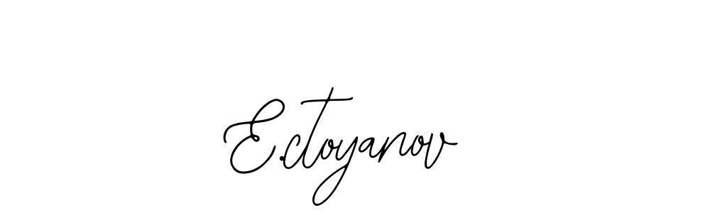 Also You can easily find your signature by using the search form. We will create E.ctoyanov name handwritten signature images for you free of cost using Bearetta-2O07w sign style. E.ctoyanov signature style 12 images and pictures png