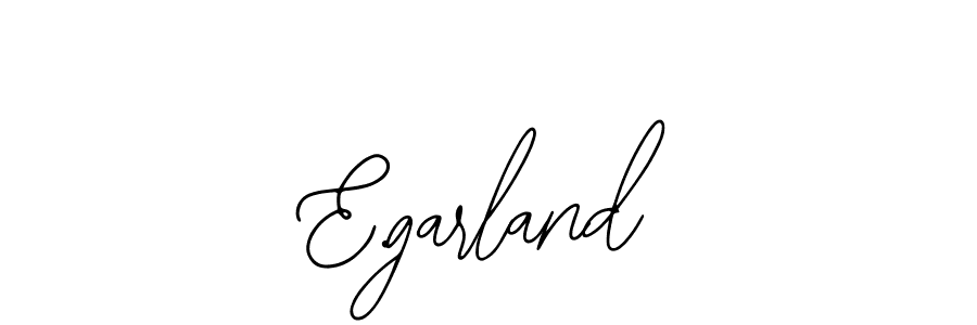Design your own signature with our free online signature maker. With this signature software, you can create a handwritten (Bearetta-2O07w) signature for name E.garland. E.garland signature style 12 images and pictures png