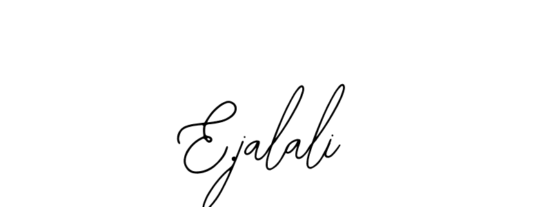 Best and Professional Signature Style for E.jalali. Bearetta-2O07w Best Signature Style Collection. E.jalali signature style 12 images and pictures png