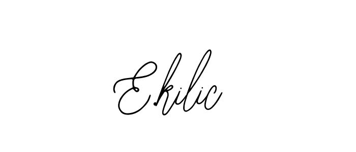 Best and Professional Signature Style for E.kilic. Bearetta-2O07w Best Signature Style Collection. E.kilic signature style 12 images and pictures png