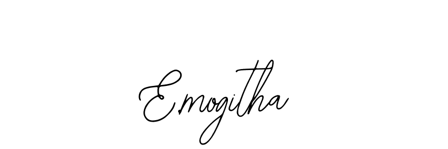 You can use this online signature creator to create a handwritten signature for the name E.mogitha. This is the best online autograph maker. E.mogitha signature style 12 images and pictures png
