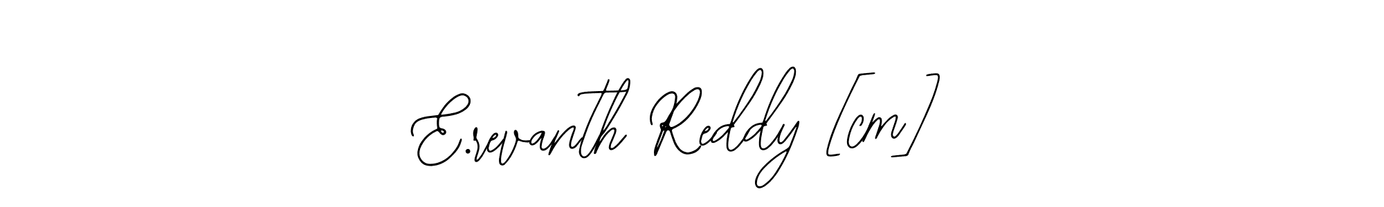 Check out images of Autograph of E.revanth Reddy [cm] name. Actor E.revanth Reddy [cm] Signature Style. Bearetta-2O07w is a professional sign style online. E.revanth Reddy [cm] signature style 12 images and pictures png