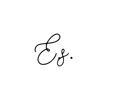 if you are searching for the best signature style for your name E.s.. so please give up your signature search. here we have designed multiple signature styles  using Bearetta-2O07w. E.s. signature style 12 images and pictures png