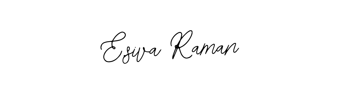 This is the best signature style for the E.siva Raman name. Also you like these signature font (Bearetta-2O07w). Mix name signature. E.siva Raman signature style 12 images and pictures png