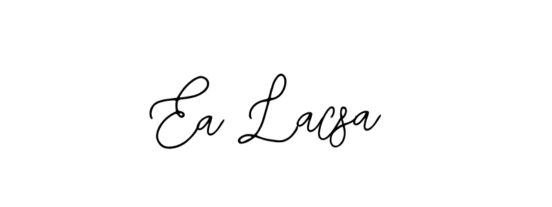 How to Draw Ea Lacsa signature style? Bearetta-2O07w is a latest design signature styles for name Ea Lacsa. Ea Lacsa signature style 12 images and pictures png