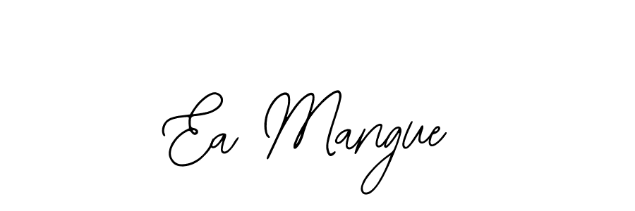 Make a beautiful signature design for name Ea Mangue. With this signature (Bearetta-2O07w) style, you can create a handwritten signature for free. Ea Mangue signature style 12 images and pictures png