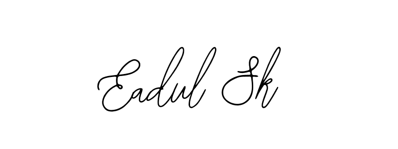 Design your own signature with our free online signature maker. With this signature software, you can create a handwritten (Bearetta-2O07w) signature for name Eadul Sk. Eadul Sk signature style 12 images and pictures png