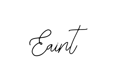 Make a beautiful signature design for name Eaint. With this signature (Bearetta-2O07w) style, you can create a handwritten signature for free. Eaint signature style 12 images and pictures png