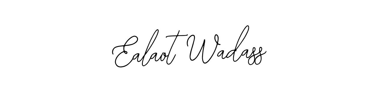 Design your own signature with our free online signature maker. With this signature software, you can create a handwritten (Bearetta-2O07w) signature for name Ealaot Wadass. Ealaot Wadass signature style 12 images and pictures png