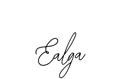 if you are searching for the best signature style for your name Ealga. so please give up your signature search. here we have designed multiple signature styles  using Bearetta-2O07w. Ealga signature style 12 images and pictures png