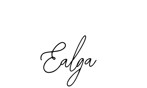 if you are searching for the best signature style for your name Ealga. so please give up your signature search. here we have designed multiple signature styles  using Bearetta-2O07w. Ealga signature style 12 images and pictures png