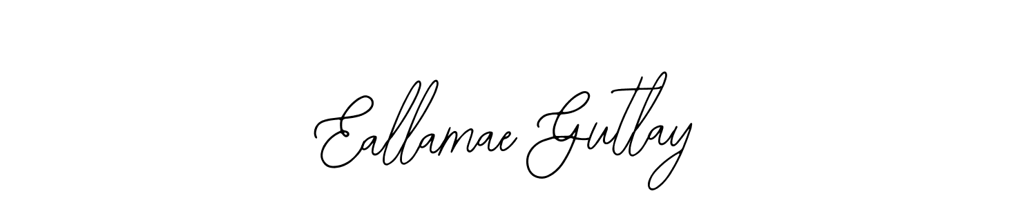 if you are searching for the best signature style for your name Eallamae Gutlay. so please give up your signature search. here we have designed multiple signature styles  using Bearetta-2O07w. Eallamae Gutlay signature style 12 images and pictures png