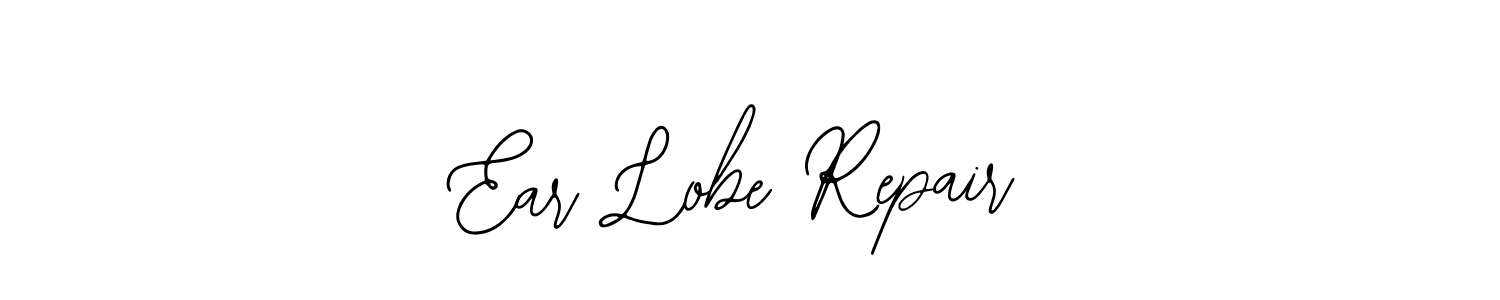 How to Draw Ear Lobe Repair signature style? Bearetta-2O07w is a latest design signature styles for name Ear Lobe Repair. Ear Lobe Repair signature style 12 images and pictures png