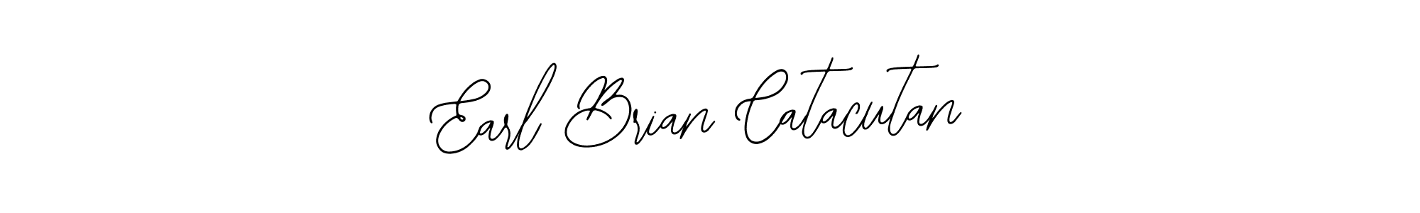 Also You can easily find your signature by using the search form. We will create Earl Brian Catacutan name handwritten signature images for you free of cost using Bearetta-2O07w sign style. Earl Brian Catacutan signature style 12 images and pictures png