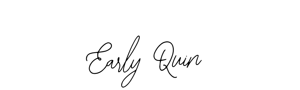 Early Quin stylish signature style. Best Handwritten Sign (Bearetta-2O07w) for my name. Handwritten Signature Collection Ideas for my name Early Quin. Early Quin signature style 12 images and pictures png