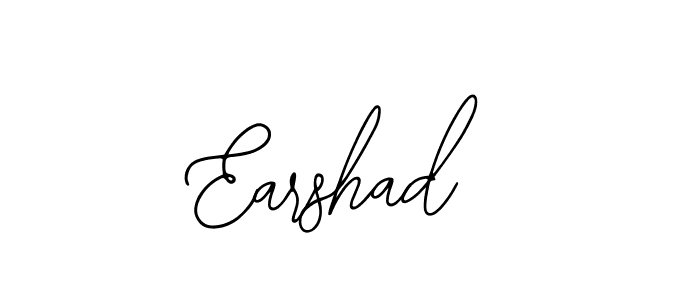 if you are searching for the best signature style for your name Earshad. so please give up your signature search. here we have designed multiple signature styles  using Bearetta-2O07w. Earshad signature style 12 images and pictures png