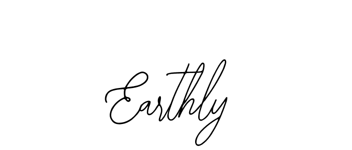 Earthly stylish signature style. Best Handwritten Sign (Bearetta-2O07w) for my name. Handwritten Signature Collection Ideas for my name Earthly. Earthly signature style 12 images and pictures png