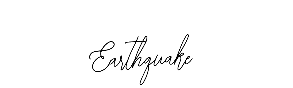 Create a beautiful signature design for name Earthquake. With this signature (Bearetta-2O07w) fonts, you can make a handwritten signature for free. Earthquake signature style 12 images and pictures png