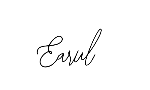 You should practise on your own different ways (Bearetta-2O07w) to write your name (Earul) in signature. don't let someone else do it for you. Earul signature style 12 images and pictures png