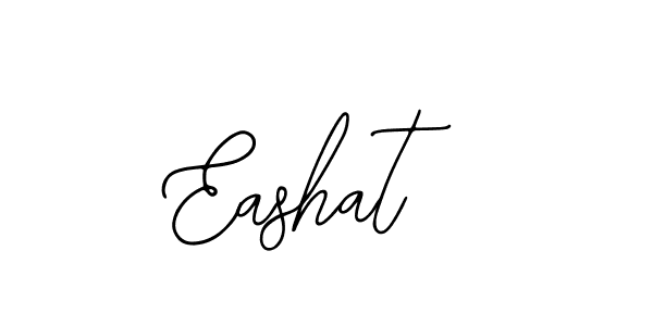 Design your own signature with our free online signature maker. With this signature software, you can create a handwritten (Bearetta-2O07w) signature for name Eashat. Eashat signature style 12 images and pictures png