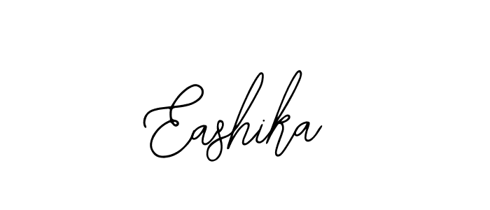 You should practise on your own different ways (Bearetta-2O07w) to write your name (Eashika) in signature. don't let someone else do it for you. Eashika signature style 12 images and pictures png