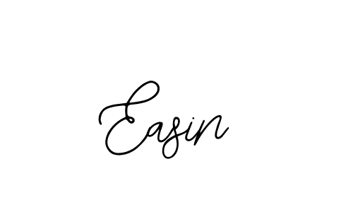Also we have Easin name is the best signature style. Create professional handwritten signature collection using Bearetta-2O07w autograph style. Easin signature style 12 images and pictures png
