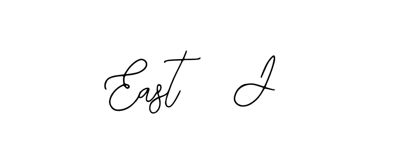 Create a beautiful signature design for name East   J. With this signature (Bearetta-2O07w) fonts, you can make a handwritten signature for free. East   J signature style 12 images and pictures png