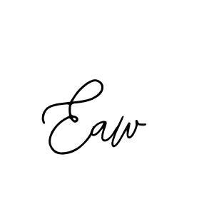 How to make Eaw signature? Bearetta-2O07w is a professional autograph style. Create handwritten signature for Eaw name. Eaw signature style 12 images and pictures png