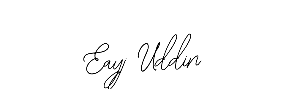 Also You can easily find your signature by using the search form. We will create Eayj Uddin name handwritten signature images for you free of cost using Bearetta-2O07w sign style. Eayj Uddin signature style 12 images and pictures png