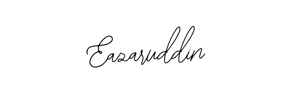 Make a beautiful signature design for name Eazaruddin. Use this online signature maker to create a handwritten signature for free. Eazaruddin signature style 12 images and pictures png