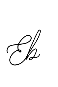You should practise on your own different ways (Bearetta-2O07w) to write your name (Eb) in signature. don't let someone else do it for you. Eb signature style 12 images and pictures png