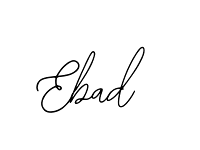 Ebad stylish signature style. Best Handwritten Sign (Bearetta-2O07w) for my name. Handwritten Signature Collection Ideas for my name Ebad. Ebad signature style 12 images and pictures png